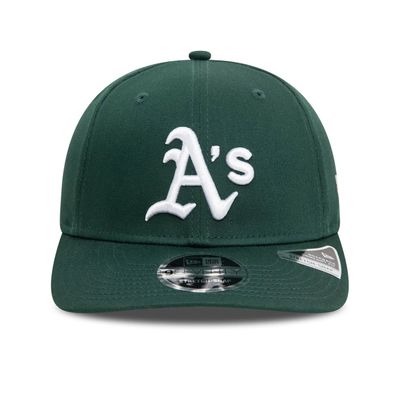 Oakland Athletics Official Team Colour Dark Green 9SEVENTY Stretch Snap Adjustable Cap - New Era