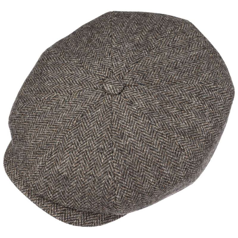 Hatteras Wool Herringbone Antra-Melange Stetson