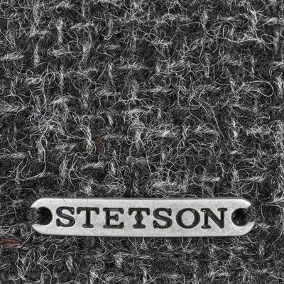 Texas Classic Wool Flat Cap Anthra Melange - Stetson