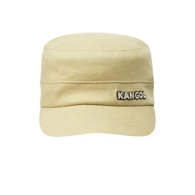 Cotton Twill Flexfit Army Cap Beige - Kangol