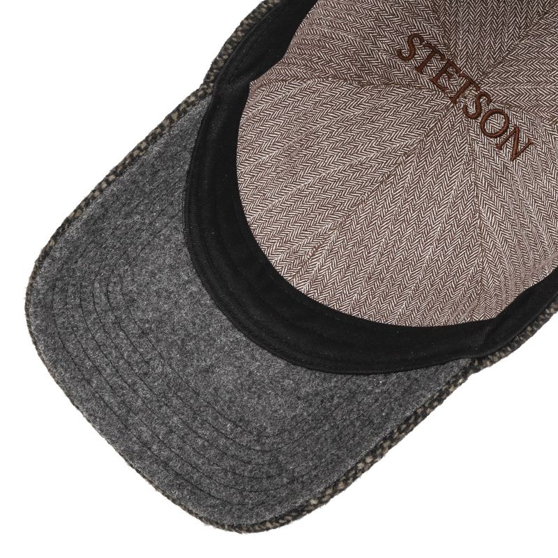 Classic Donegal Tweed Black/Mud Cap - Stetson