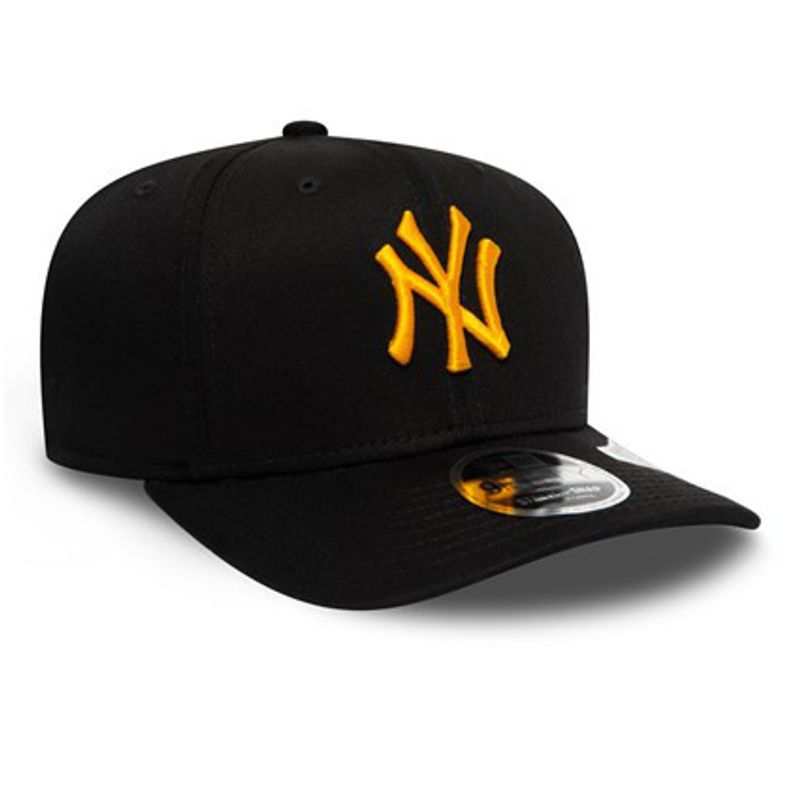 New York Yankees League Essential Black/Yellow Stretch Snap 9Fifty - New Era