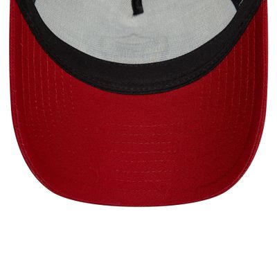 AS Roma Navy E-Frame Core White Trucker Cap - New Era