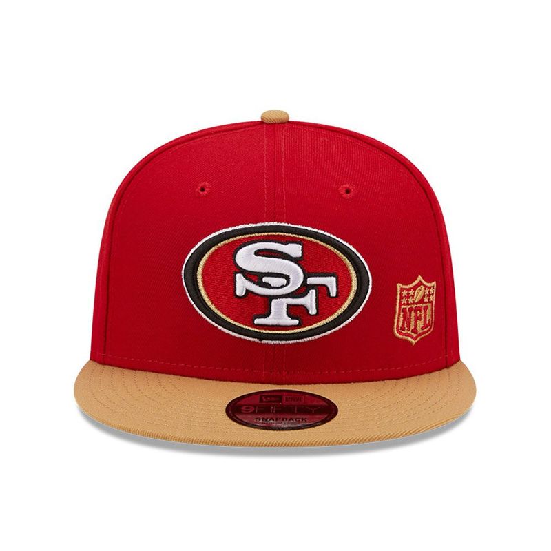 San Francisco 49ers Arch Red 9FIFTY Snapback - New Era