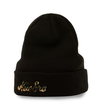 Heritage Script Beanie Black - New Era