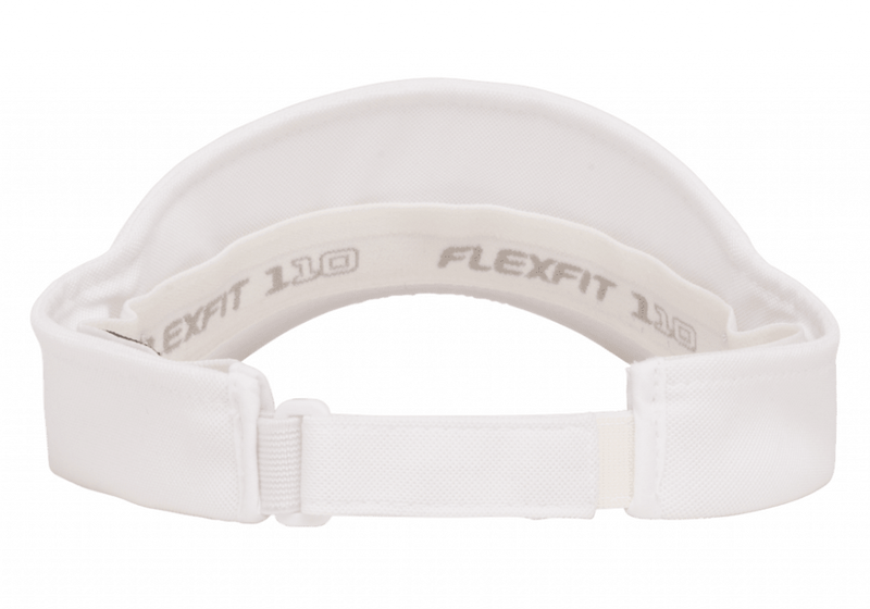 White 110 Visor 8110 - Flexfit