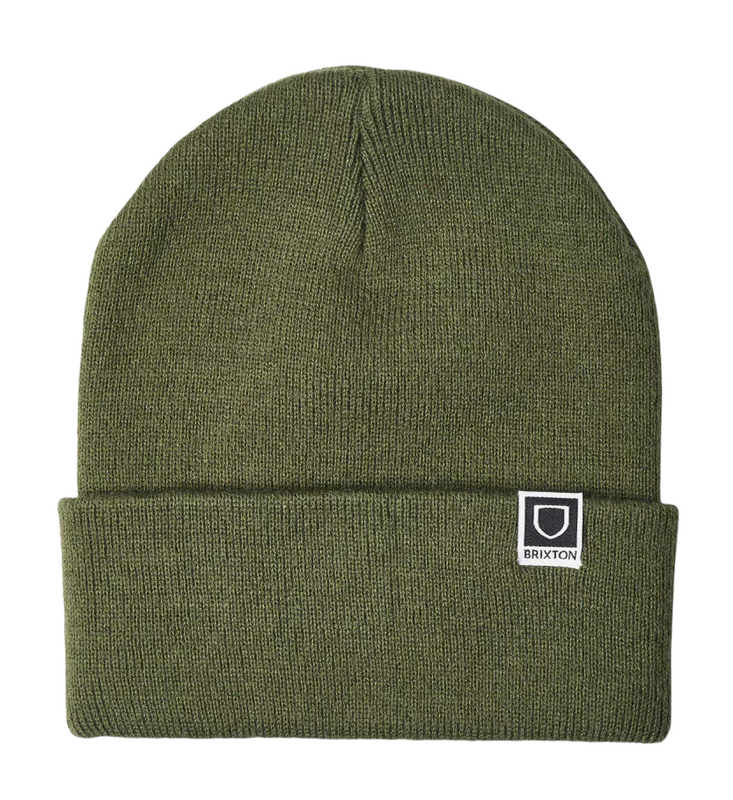 Harbor Beta Watch Cap Beanie Olive - Brixton