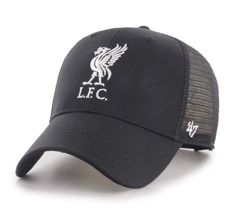 Liverpool FC Branson Mesh Black Trucker   - '47 Brand
