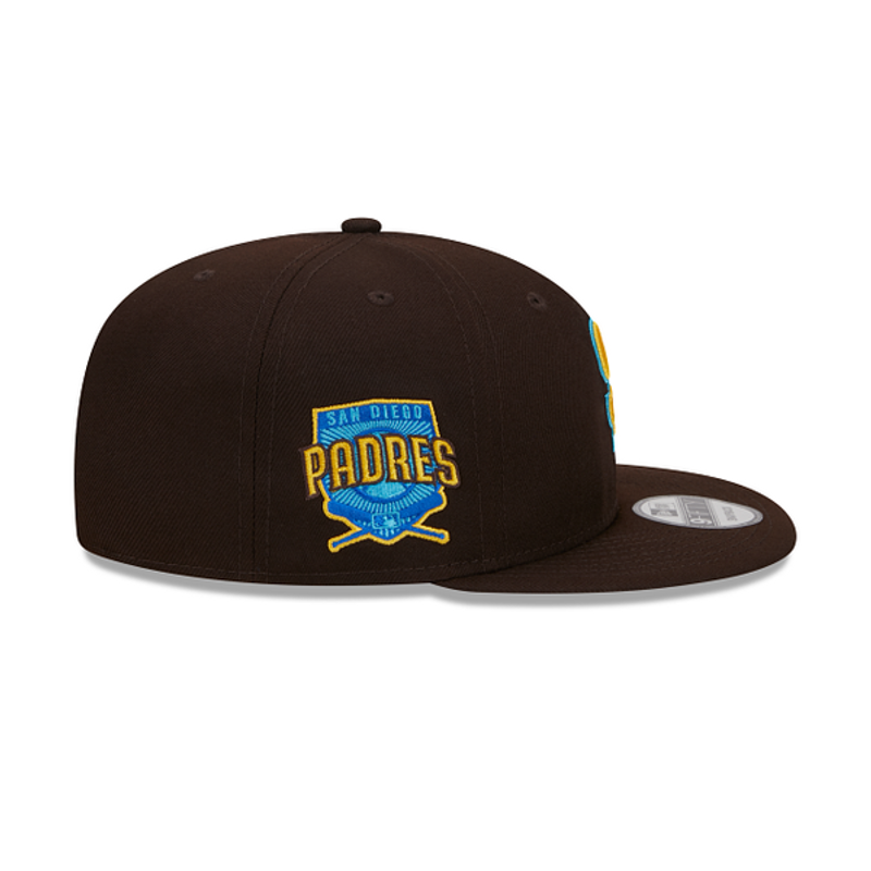 9FIFTY San Diego Padres Fathers Day Navy Snapback - New Era