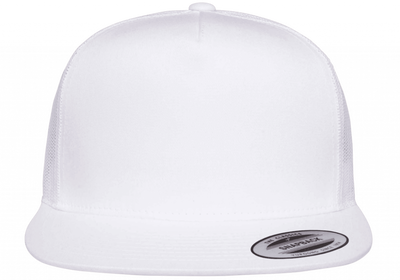 Flexfit/Yupoong Trucker white 6006 i lager för snabb leverans