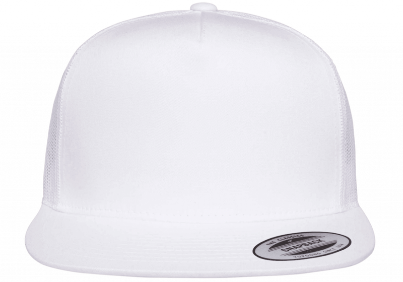 Flexfit/Yupoong Trucker white 6006 i lager för snabb leverans