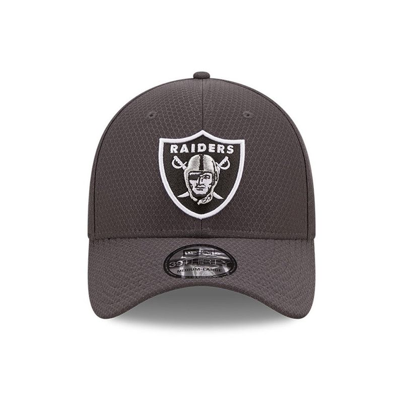 Las Vegas Raiders NFL HEX TECH Grey 39Thirty - New Era