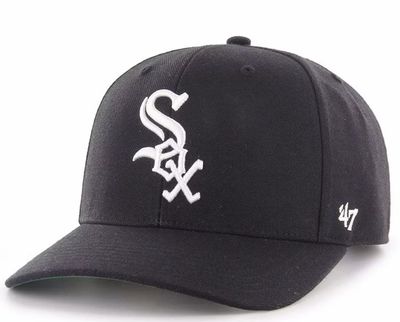 Chicago White Sox Cold Zone Black/White Cap - 47 Brand