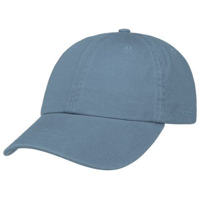 Rector Baseball Cap Cotton Light Blue - Stetson