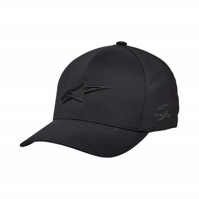 Ageless Delta Hat Flexfit Black - Alpinestars