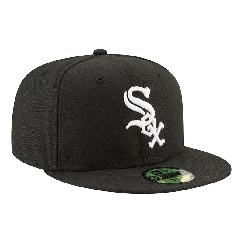 Chicago White Sox Authentic On Field Game Black 59FIFTY Cap -NOS- New Era