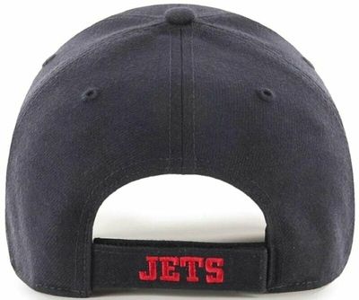 Winnipeg Jets Keps Vintage NHL MVP Navy Snapback - '47