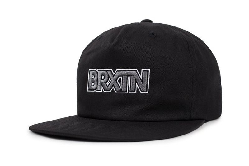 Edison Snapback Navy - Brixton med Brixton logo