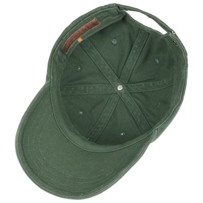 Rector Baseball Cap Cotton Green - Stetson