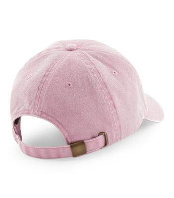 Low Profile Vintage Cap - Vintage Dusky Pink - Beechfield