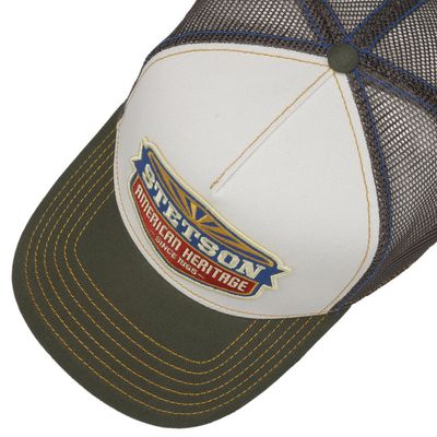 Trucker Cap American Heritage Grey/White   - Stetson