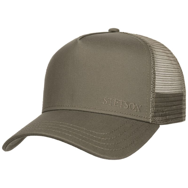 Trucker Cap Classic Cotton Olive - Stetson