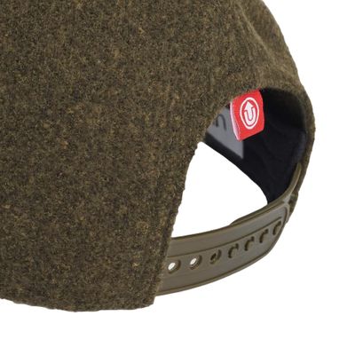 HORIZON Woolen Dad Dk Green Cap - Upfront