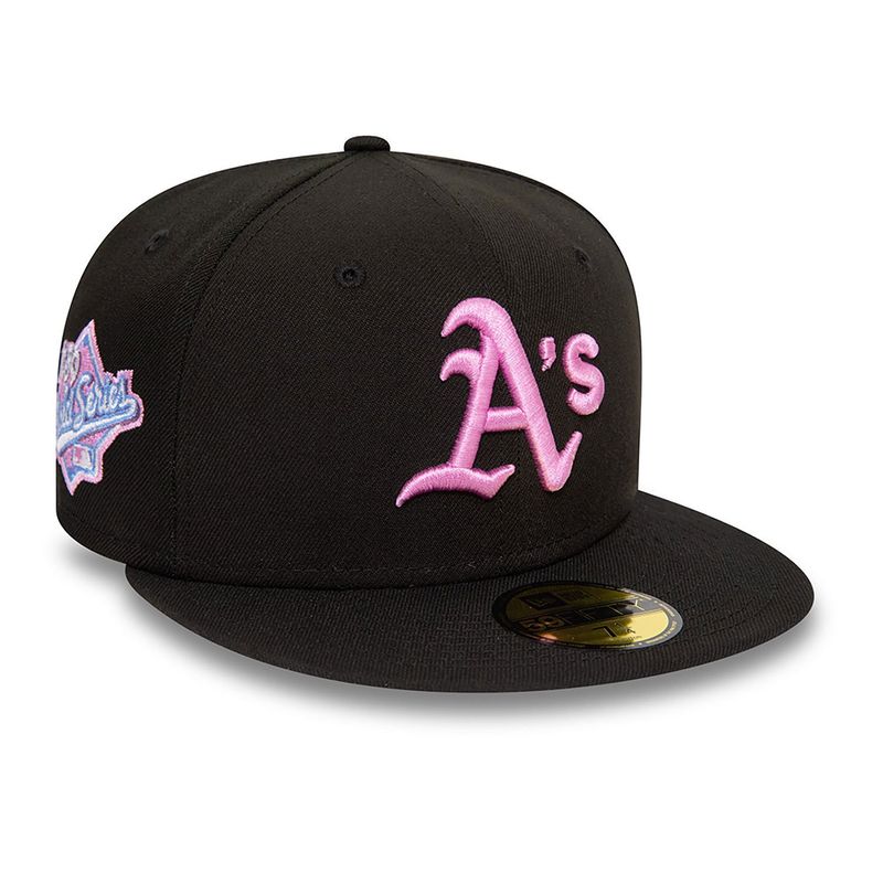 Oakland Athletics Style Activist Black 59FIFTY Fitted Cap - New Era