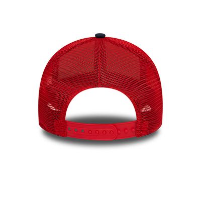 Red Bull Racing Colour Block Red E-Frame Trucker - New era