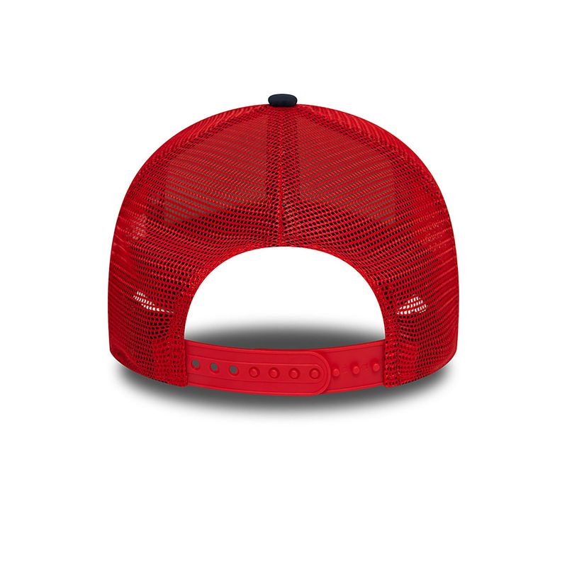 Red Bull Racing Colour Block Red E-Frame Trucker - New era