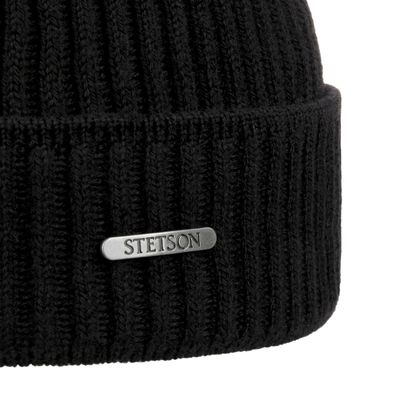 Stetson Parkman Knit Beanie Black