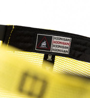 Pill Trucker Hat Black/Yellow  - Hoonigan