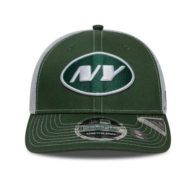 New York Jets NFL Dark Green 9SEVENTY Stretch Snap Adjustable Cap - New Era