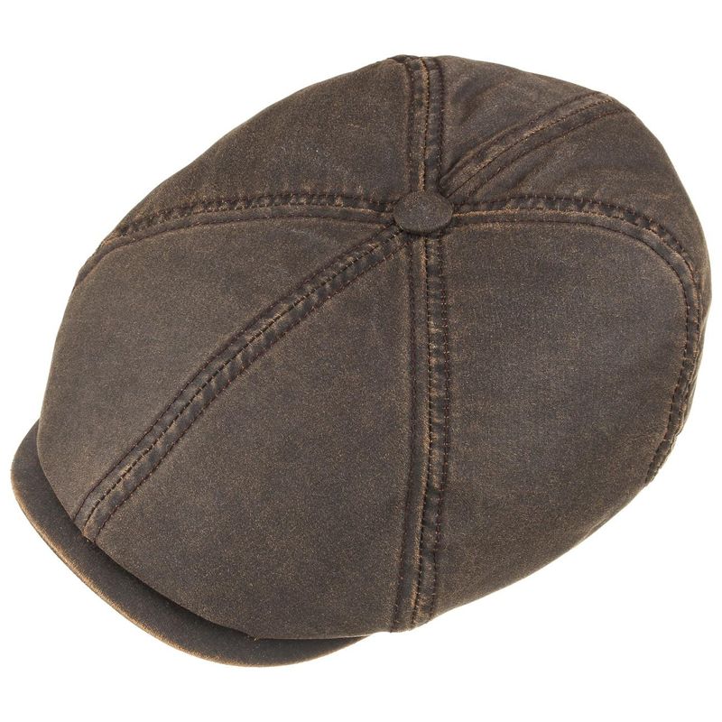 6-Panel Cap CO/PES Brown - Stetson