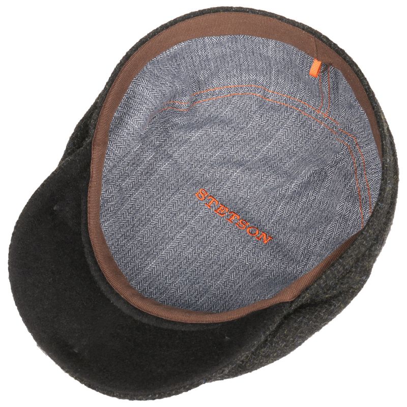 Driver Cap Wool Grey Mix Stetson