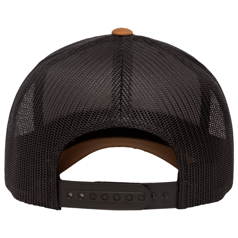 Trucker Retro Caramel/Black 6606 - Yupoong