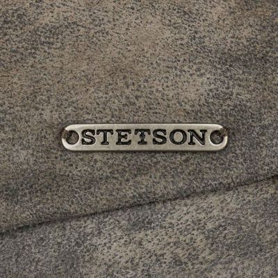 Mccook Vintage Leather Cap Brown - Stetson