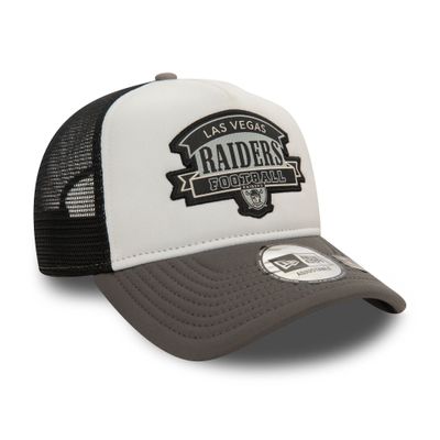 Las Vegas NFL Dark Grey E-Frame Trucker Cap - New Era