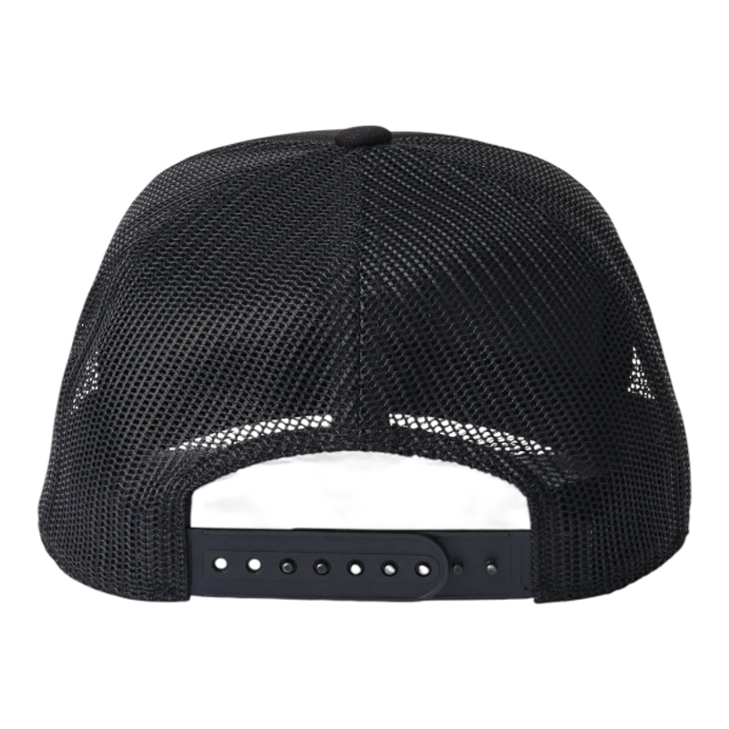 Brixton Alpha Block Netplus Trucker Black White