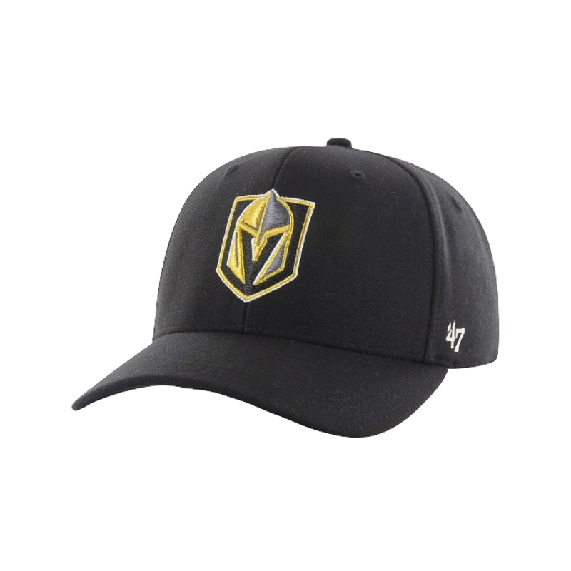 Las Vegas Golden Knights Cold Zone MVP DP Black/Gold Adjustable - 47 Brand