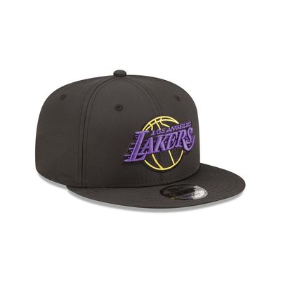 9fifty Los Angeles Lakers Neon Pack Snapback Cap Black - New Era