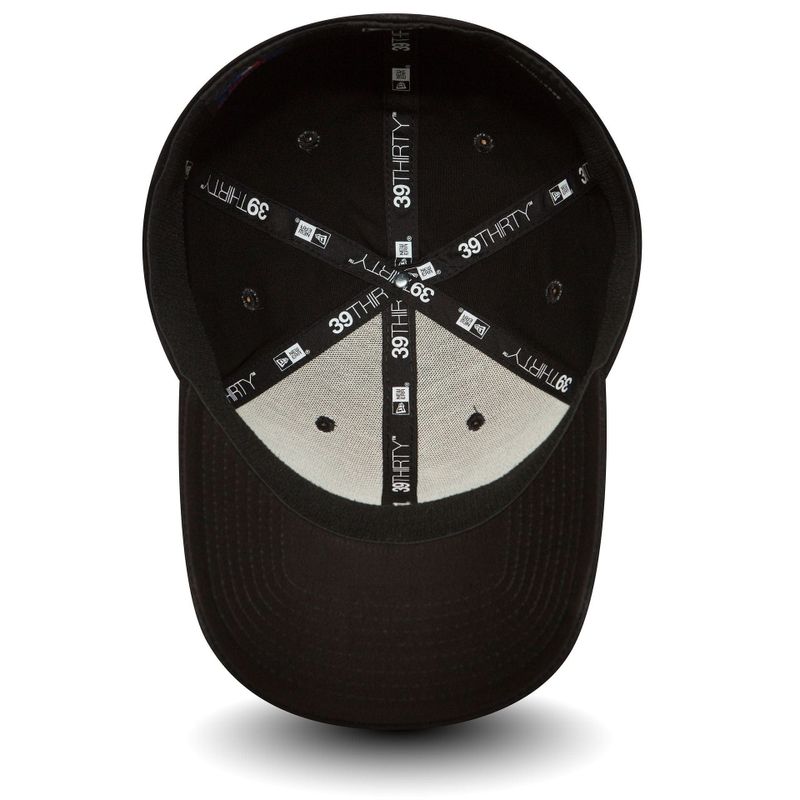 LA Dodgers Essential Black On Black 39THIRTY Cap - New Era