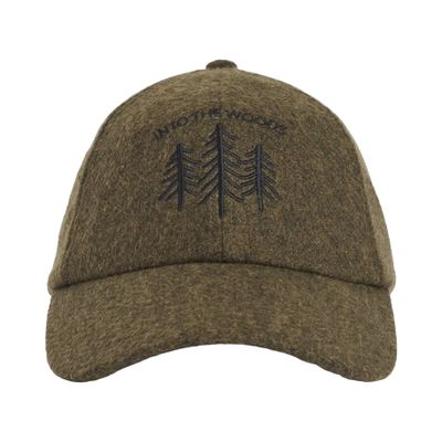 HORIZON Woolen Dad Dk Green Cap - Upfront