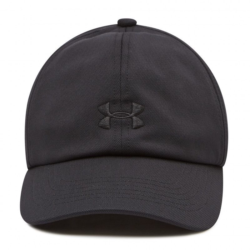 Womens UA Play Up Quick Dry Black Dad Cap - Under Armour