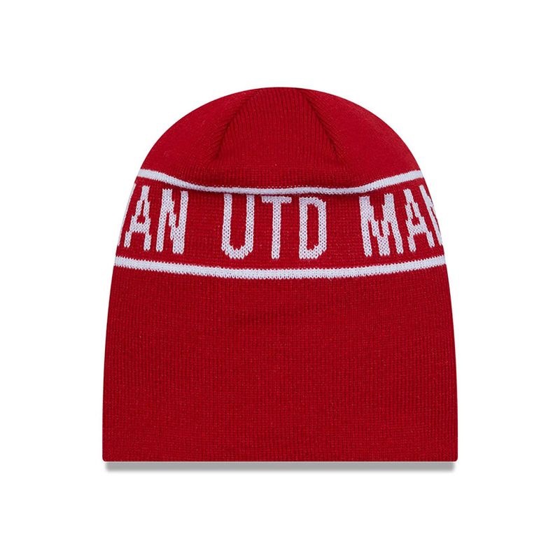 Manchester United FC Red Cuff Knit Beanie - New Era