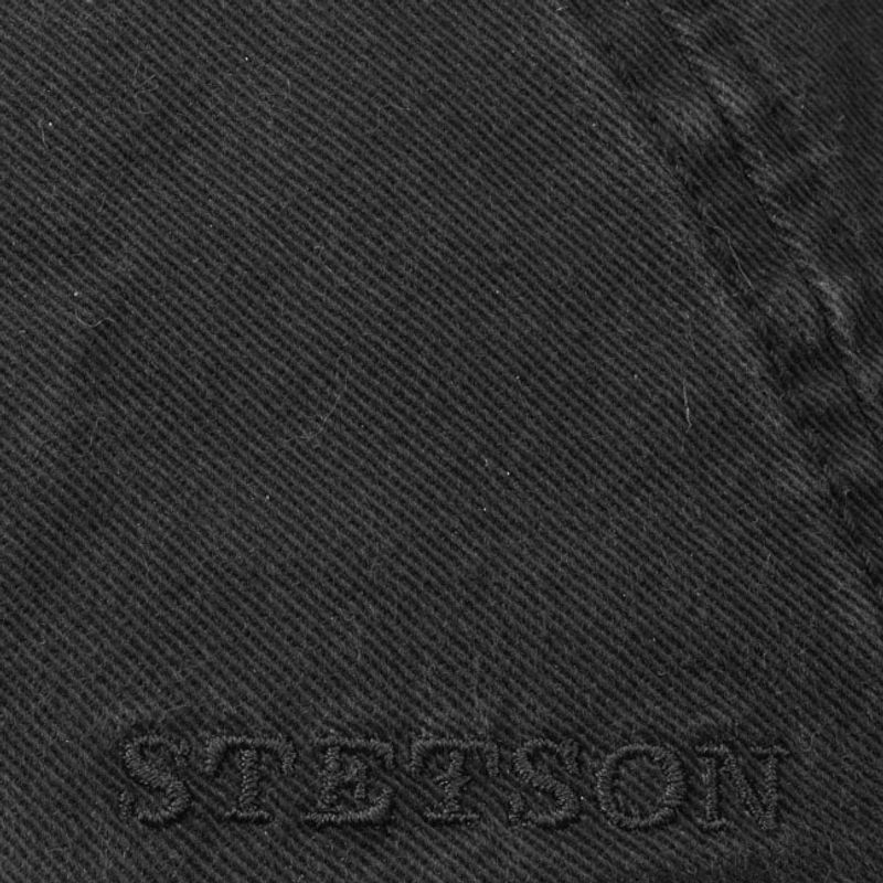 Paradise Cotton Black UV 40+ Skydd Gubbkeps/Flat Cap - Stetson