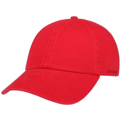 Rector Baseball Cap Cotton Red - Stetson