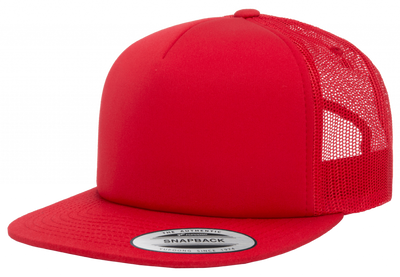 Foam Trucker Keps Red 6005FF - Yupoong - Fri frakt