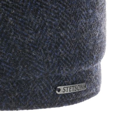 Hatteras Classic Wool Herringbone Black/Blue - Stetson