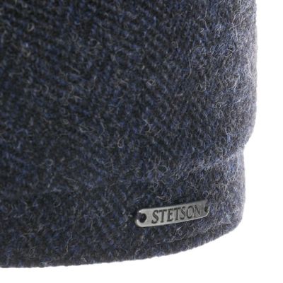 Hatteras Wool Herringbone Dark Navy Stetson